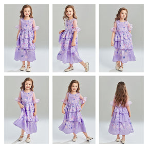 Magical Princess Dress for Girls Christmas Halloween Party Costume