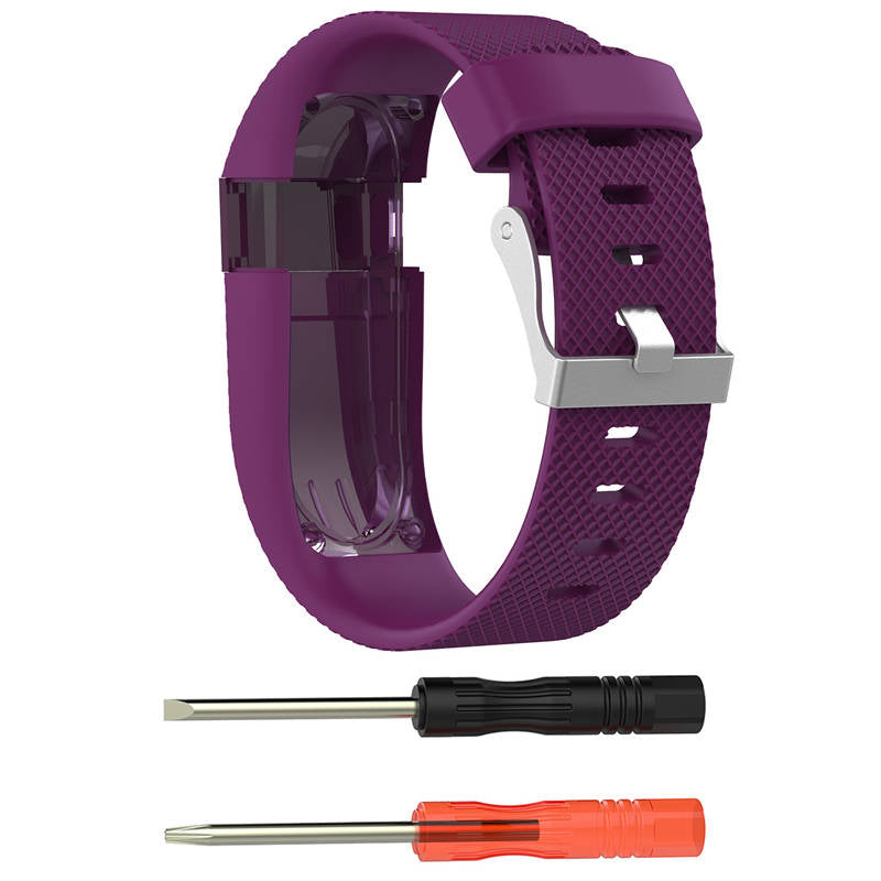 Watch Band For Fitbit Charge HR Smart Watch Replacement Accessories-Purple