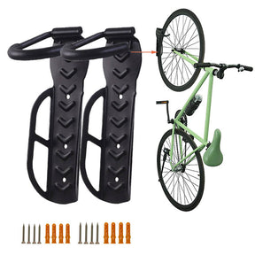 2 Pack Bike Rack Garage Wall Mount Bicycles Storage Vertical Bike Hook for Indoor