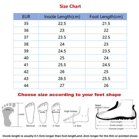 Women Casual Air Cushion Sneakers Velcro Mary Jane Shoes-White