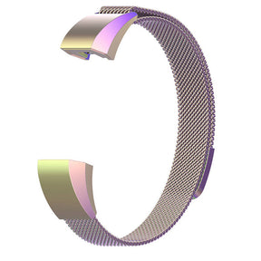 Magnetic Milanese Stainless Steel Strap  For Fitbit Alta/Alta HR Fashion Accessorie-Colorful