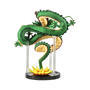 Resin Shenron Statue Set Crystal Balls Shelf Home Decorative Gifts