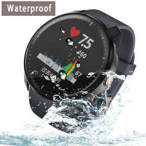 TPU Plated Scratch-Proof Full Cover Watch Case For Garmin Vivo Active3 Music-Black