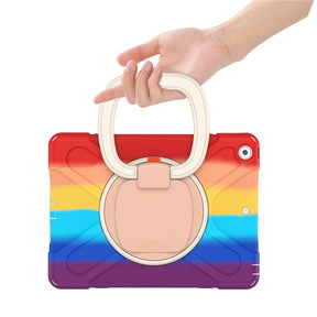 B-OnePiece iPad Case+Neck Strap For iPad Mini 1/2/3/4/5/6-Colorful&Red