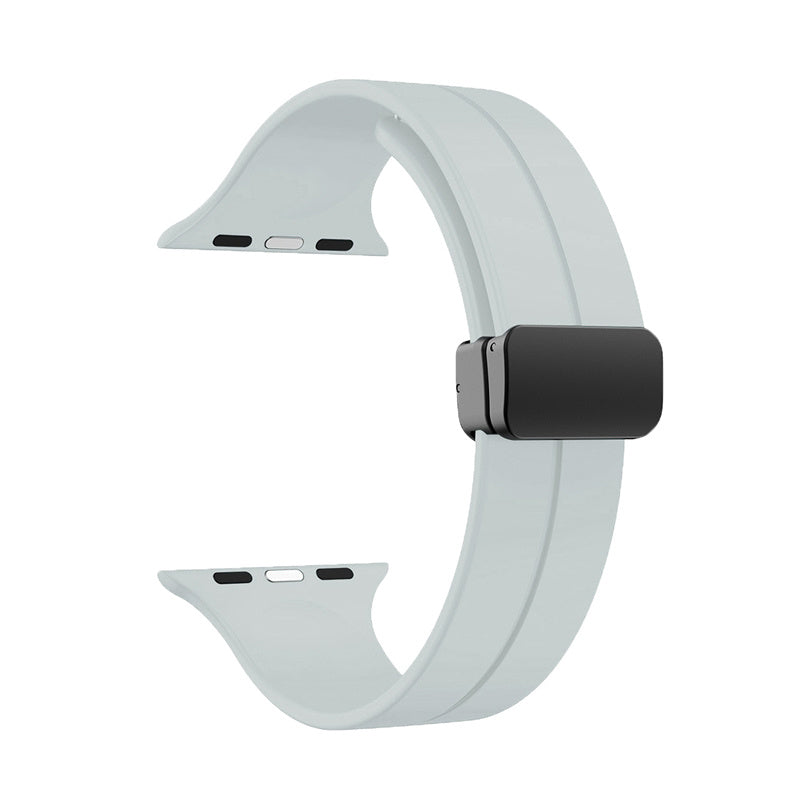 Magnetic Sports Band with Quick Release Soft Silicone for Apple Watch-9