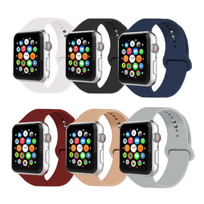 6 Packs A Sport Watch Band For Apple iWatch Series