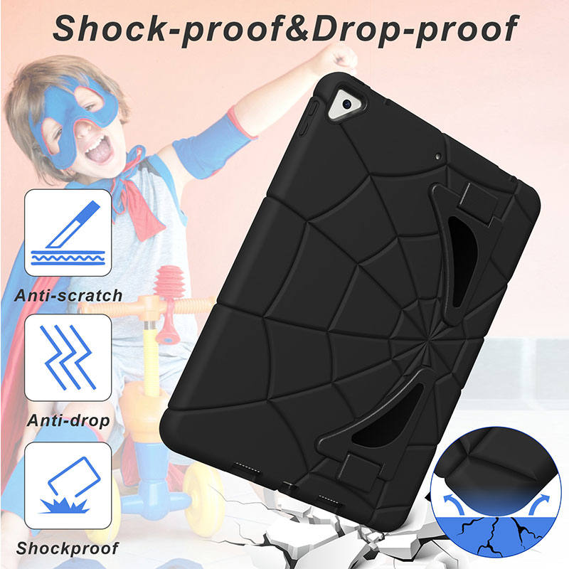 Spiderman iPad Case with Kickstand for ipad 10.2 Inch 2021/2020/2019-Black