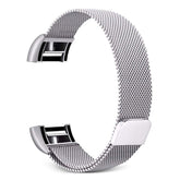 Stainless Steel Magnetic Strap For Fitbit Charge 2 Replacement Bracelets Milanese-Silver