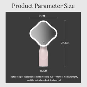 Home & LivingPortable LED Lighted Makeup Mirror-Pink