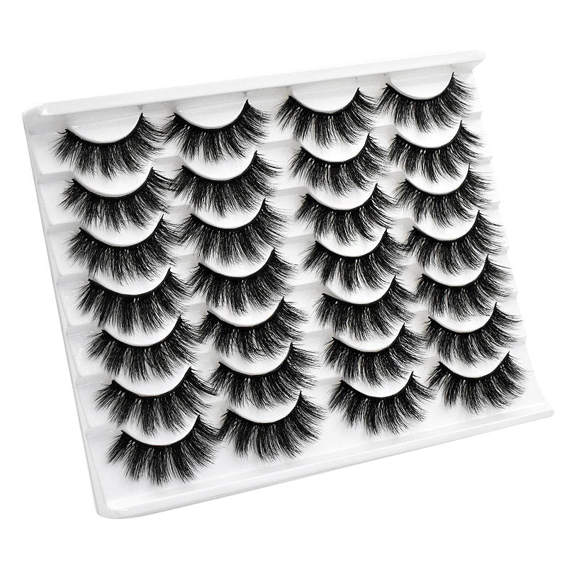3D Multi-Layer False Eyelashes 14 Pairs Fluffy Cat Eye Lashes-E06