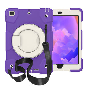 iPad Case For iPad 9.7/Air 2 with 360¡ãSwivel Stand-Catharanthus Roseus