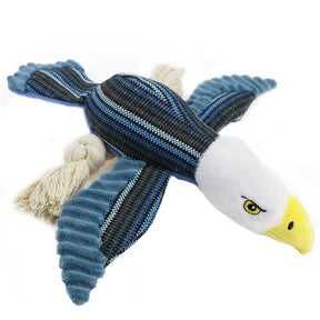 Stuffed Dog Toys Cute Bird Squeaky Toys for Puppy Medium Dog-Eagle