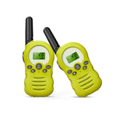 2 Pcs Walkie Talkies for Kids 22 Channels Outdoor Adventure Gear-Green