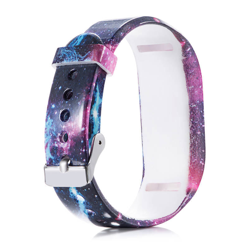 Compatible With Garmin Vivofit JR /Vivofit 3 Soft Silicone Colorful ReplacementWristbands-Color3