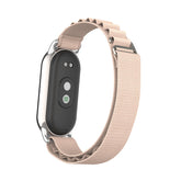 Nylon Sports Strap with Adjustable Metal G-hook for Mi 8 Watch-Apricot A