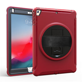 Spider Man 3-Layer Multi-Function Case Hand Strap Tablet Shell For iPad 5/6 iPad Air1/2 iPad Pro 9.7-Red