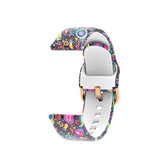 Silicone Printed Pattern Sports Bands For Samsung Gear S2 Classic Samsung Galaxy Watch 42mm(Printed6)