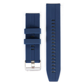 22MM Silicone Watch Bands Quick Release Strap Replacement Wristband For Huawei GT/Huawei GT 2 For Women-Dark Blue