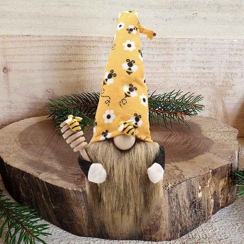 Bumble Bee Tomte Dwarf Swedish Figurines Bee Elf Home Farmhouse Decor Party Tray Decorations