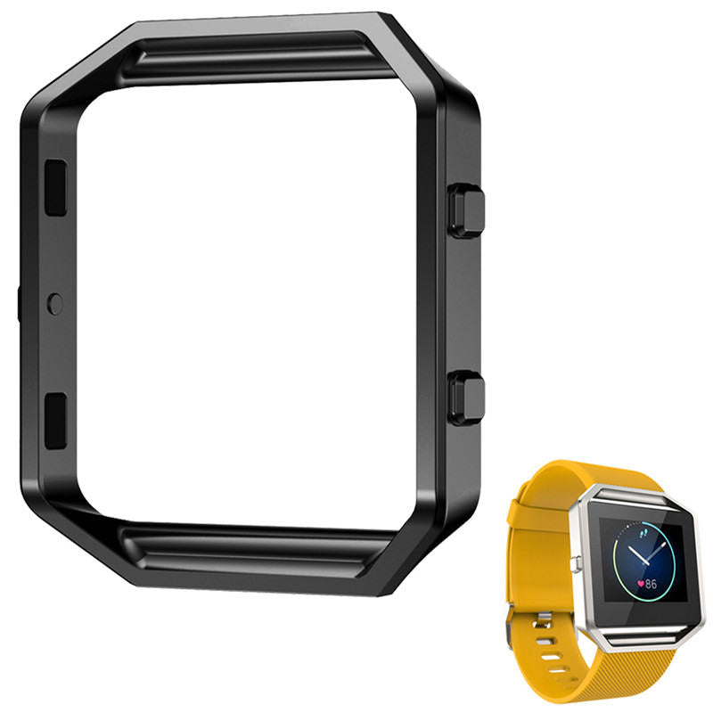 Frame Case Cover For Fitbit Blaze Smart Watch Replacement Accessories-Black