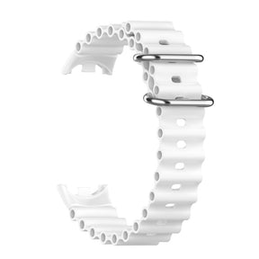 Ocean Loop Strap WaterProof Sport Replacement for Mi 8 Watch-White