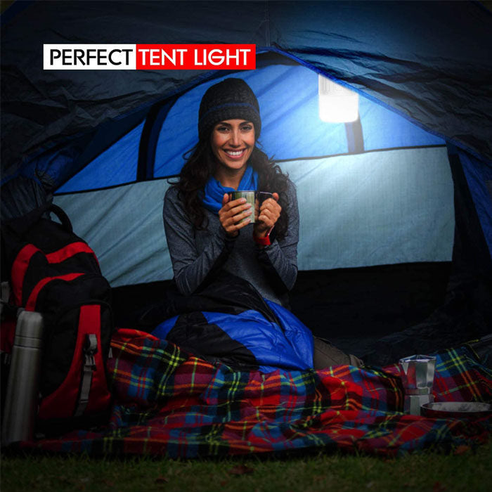 4 Pack Rechargeable LED Camping Lantern With Hanging Hooks-7813