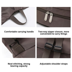 Gym Backpack with Shoe Compartment Wet Pocket for Women Travel Sports-Khaki