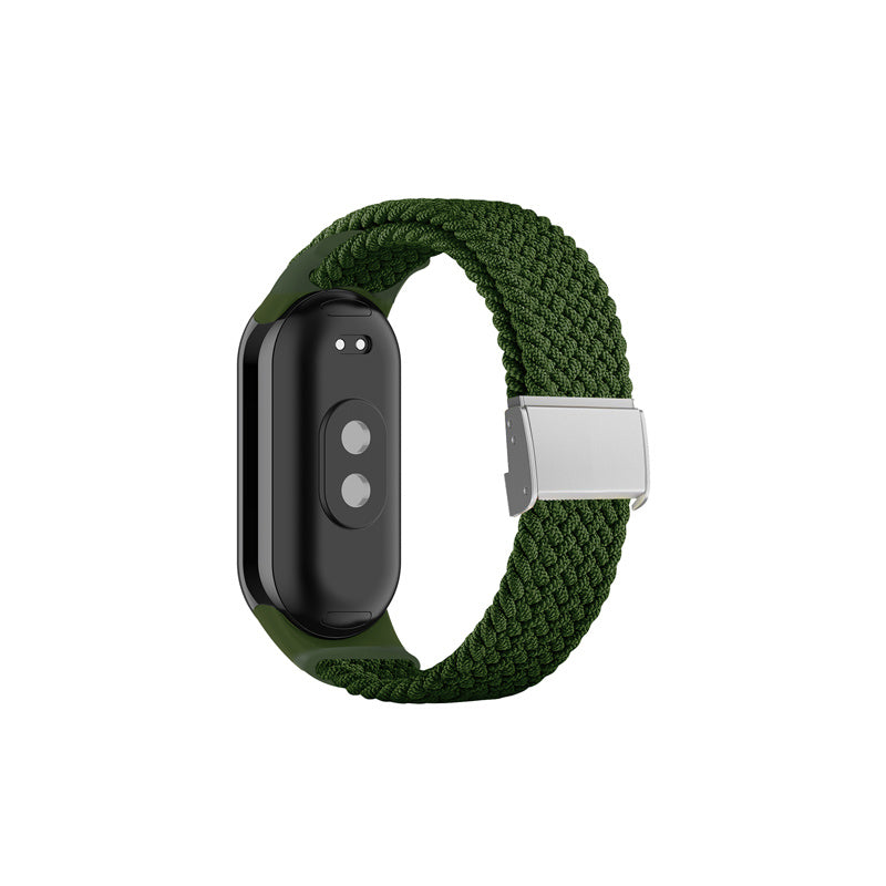 Nylon Braided Strap Adjustable Stainless Steel Buckle for Mi 8-7