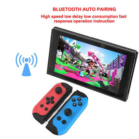 Joy Cons Controller with Dual Vibration for Switch Nintendo-Red/Blue