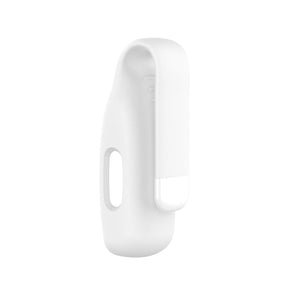 Soft Silicone Clip Holder Replacement for Fitbit Inspire 2 Sport-White