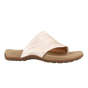 Womens Flip Flops Footwear Comfortable Summer Casual Sandals-Beige