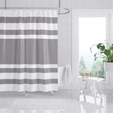 Shower Curtains with 12 Hooks for Bathroom Decor-5