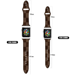 Fashion Painted Printing Silicone Watchband for Apple Watch SE & Series 6/5/4/3/2/1-B8