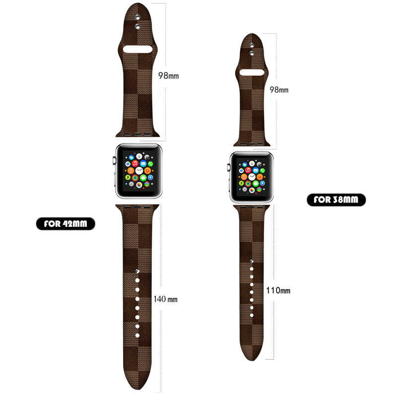 Fashion Painted Printing Silicone Watchband for Apple Watch SE & Series 6/5/4/3/2/1-B8