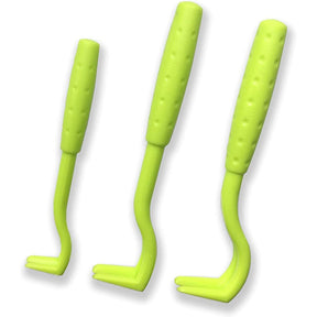 3 Pack Tick Removal Tool for Dogs Cats and Humans Removes Entire Head Body-Green