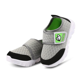 Baby Sneaker Shoes Breathable Mesh Athletic Casual Shoes For Boys Girls-Grey