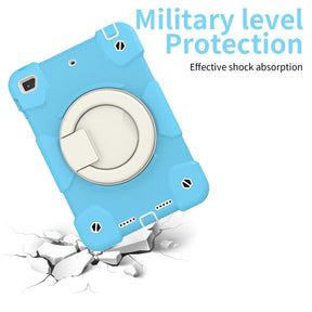 iPad Case For iPad Mini 4/5 with 360¡ãSwivel Stand-Sky Blue