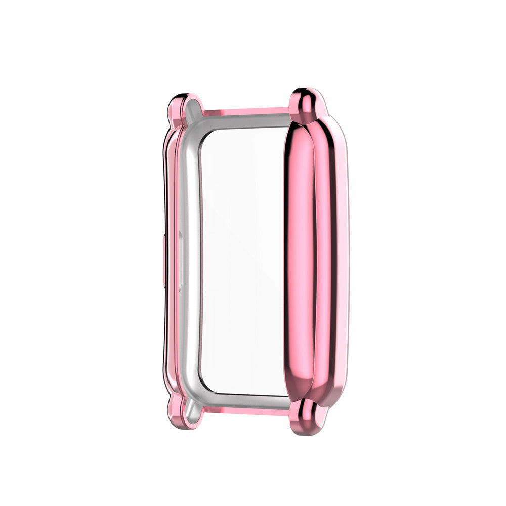 TPU Frame Soft Slim Cover Watch Case For Huawei Honor ES-Pink