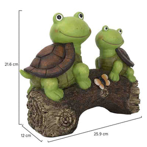 Garden Statue Tortoise with Solar LED Light for Indoor and Outdoor Decoration Garden Lawn Decoration