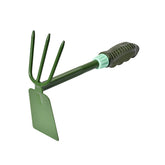 Home & Living27cm Garden Small Hand Digger and Hoe Combo Carbon Steel Garden Tool Lightweight Soft PVC Ergonomic Handle Grip Non-Slip