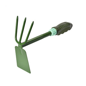 Home & Living27cm Garden Small Hand Digger and Hoe Combo Carbon Steel Garden Tool Lightweight Soft PVC Ergonomic Handle Grip Non-Slip