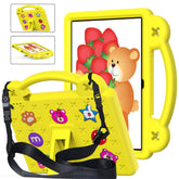 Strawberry Tablet Case With Holder Shoulder Strap for ONN 10.1 Inch 2022 Gen3-Yellow