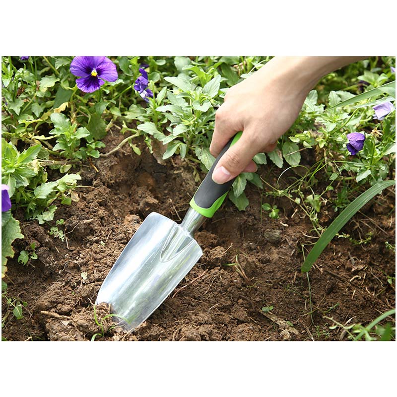 Trowel Aluminum Alloy Garden Trowels with Ergonomic Rubberized Non-Slip Grip