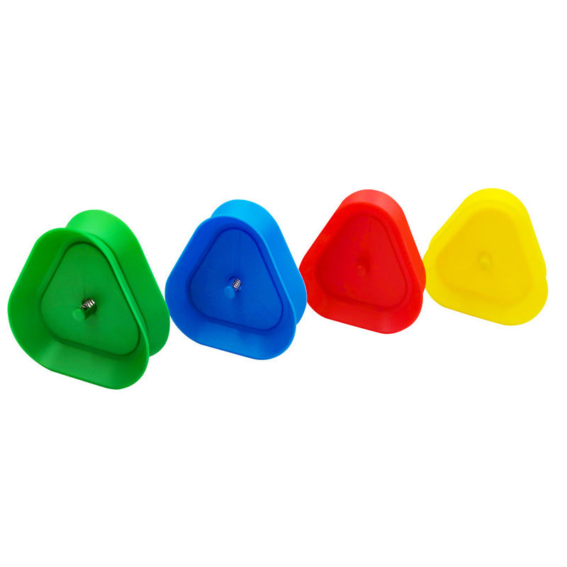 4 Colors Triangle Playing Card Holder for Children or People with Arthritis