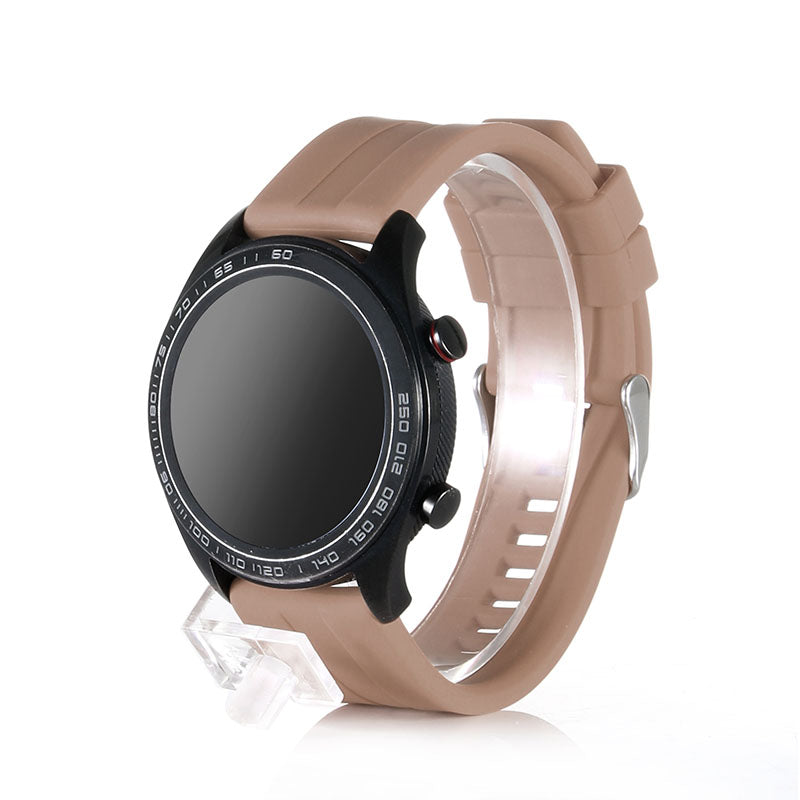 22MM Silicone Watch Bands Quick Release Strap Replacement Wristband For Huawei GT/Huawei GT 2 For Women-Brown