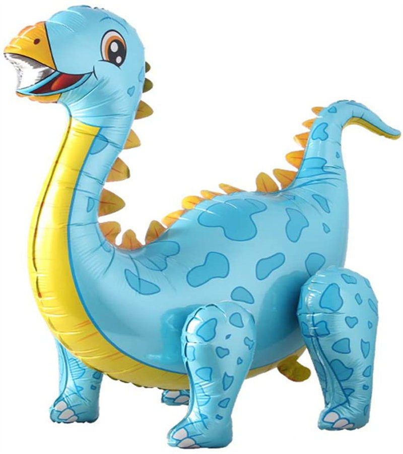 3D Tanystropheus Self-standing Dinosaur Balloon Birthday Party Baby Shower Decoration Inflatable Kit-Blue