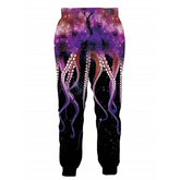 Boys Jogger Pants Funny 3D Graphic Sweatpants Athletic Sports Pants for Kids-Octopus