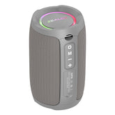 Bluetooth Speaker Portable Wireless Loud Stereo Sound Rich Bass for Home Outdoor-Grey