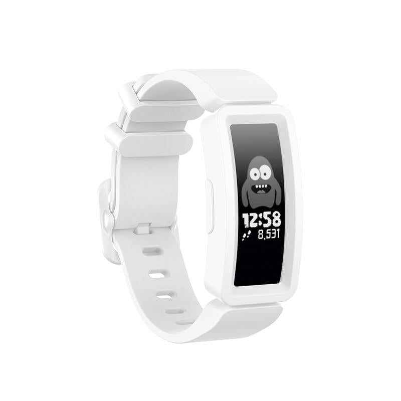 Silicone Watch Band For Fitbit Inspire/Inspire HR/ACE 2-White