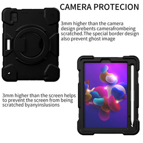 iPad Case For iPad Mini 6 with 360¡ãSwivel Stand-Black